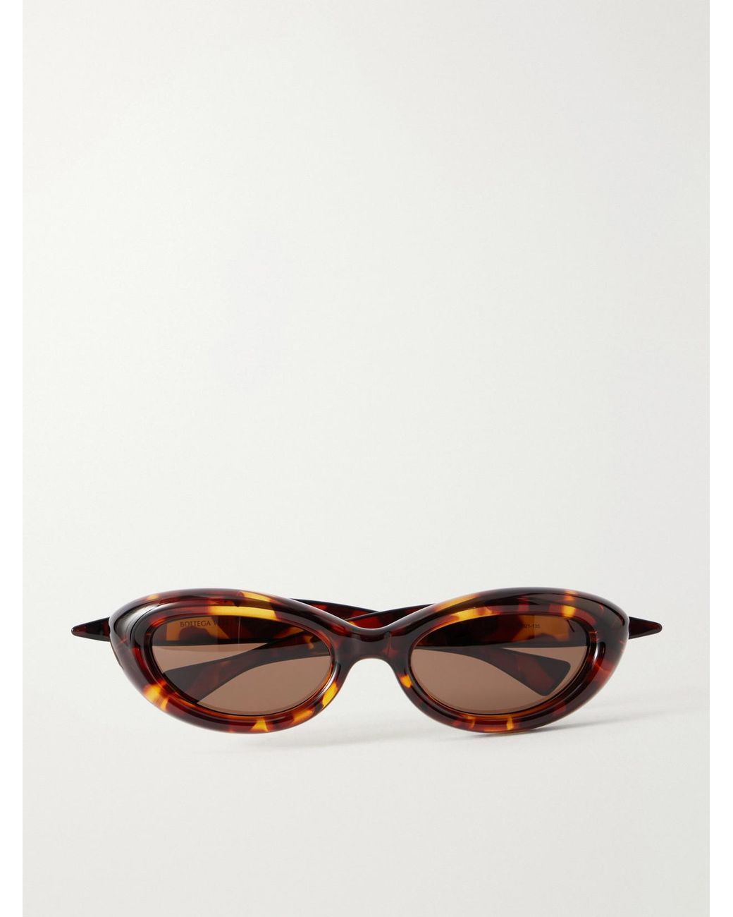 Bottega Veneta Multicolor Sardine Cat-Eye Injected Sunglasses