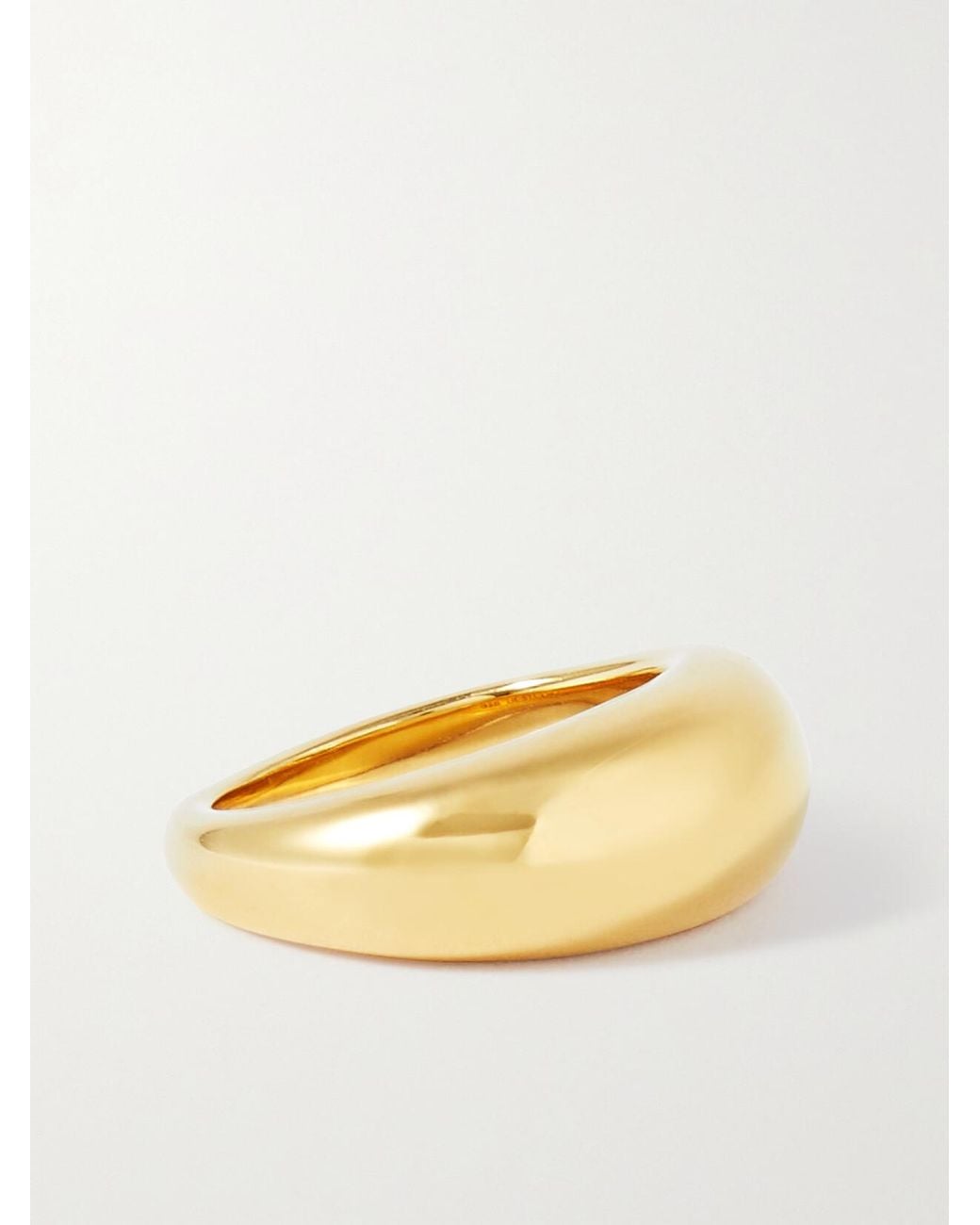 LIE STUDIO Metallic The Anna-Plated Ring