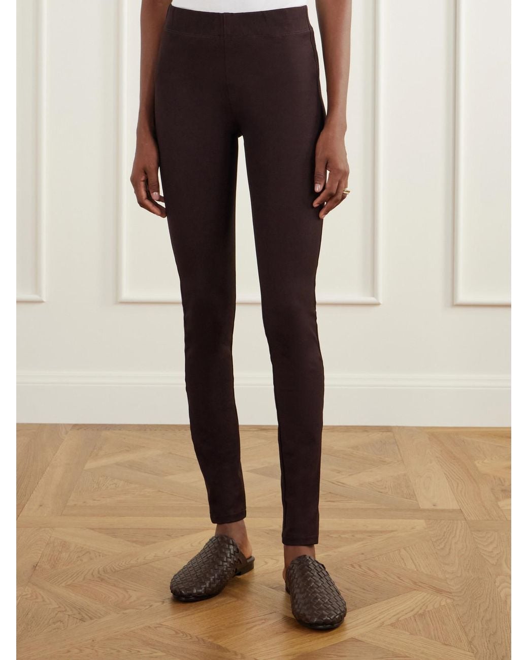 Joseph Brown Coleman Stretch-Jersey Skinny Pants