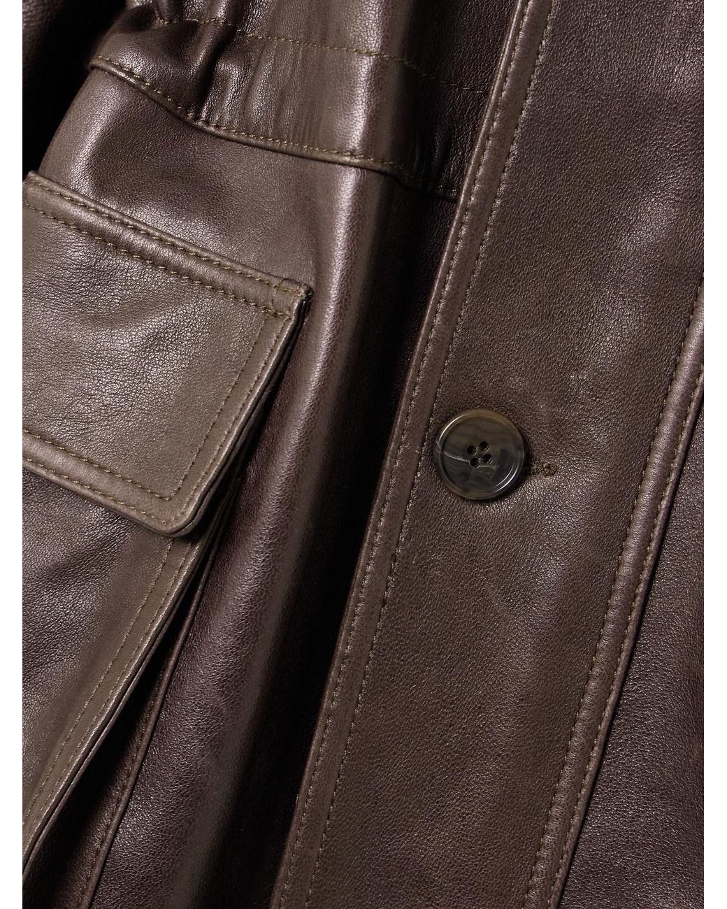 Arma Brown Maeve Leather Jacket