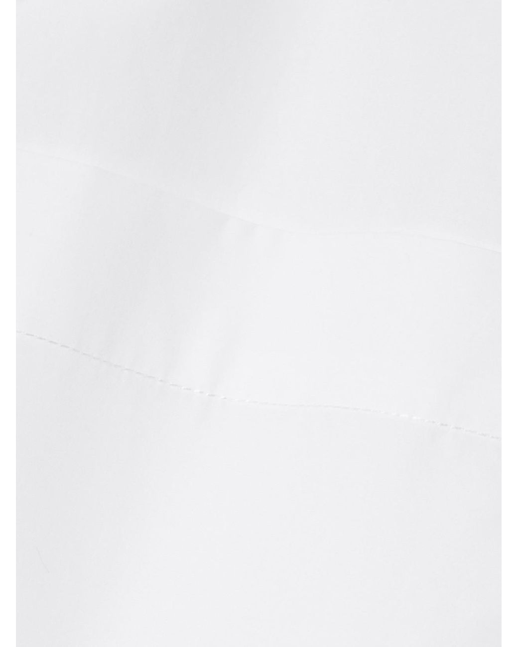Twp White Boyfriend Cotton-Poplin Shirt