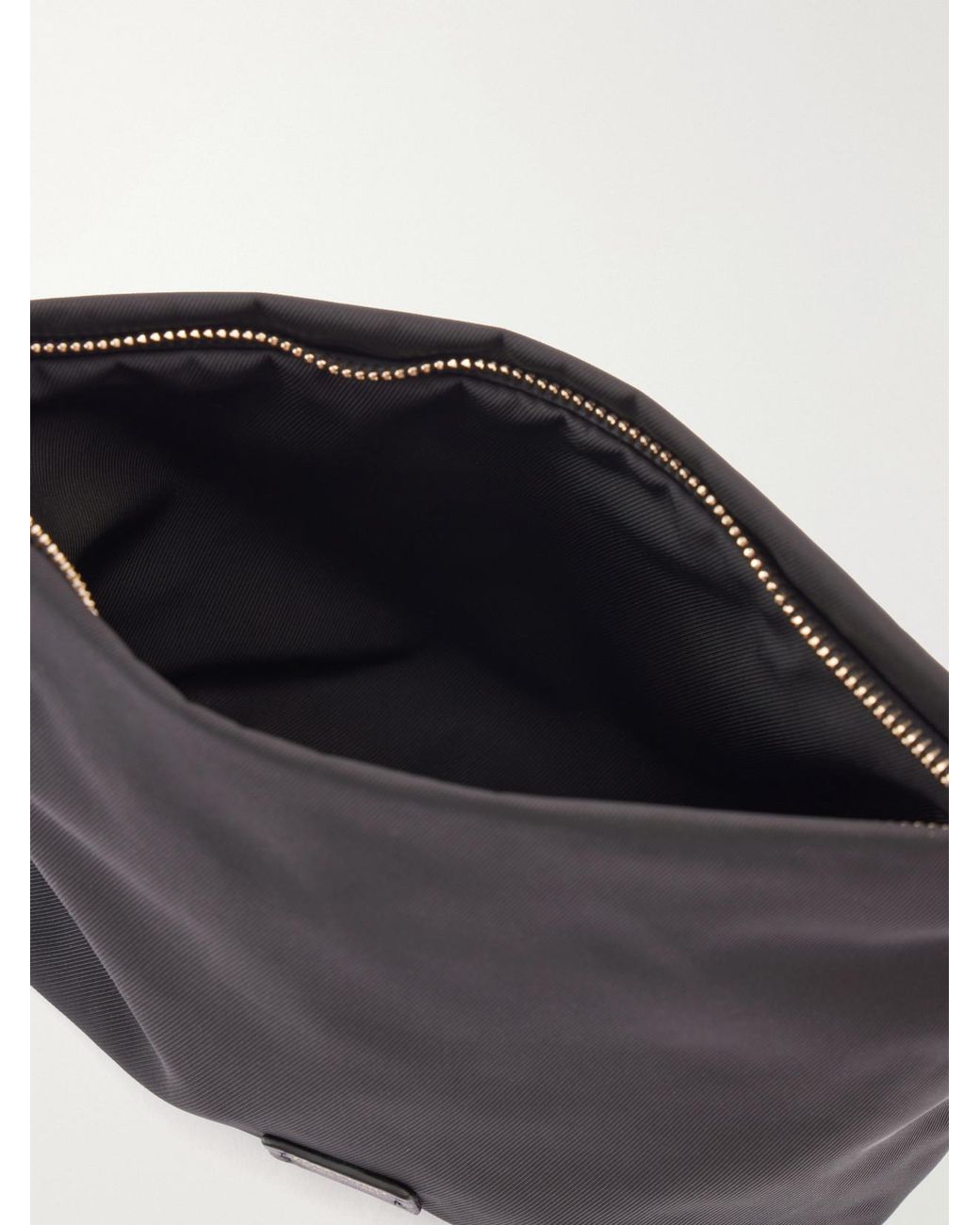 Tom Ford Black Twill Clutch