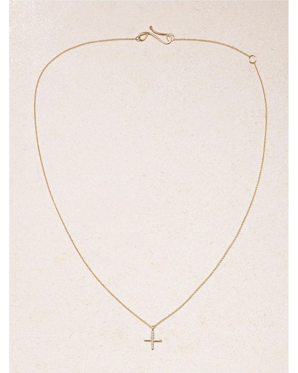 Melissa Joy Manning Natural X Marks The Spot 14-Karat Recycled Necklace