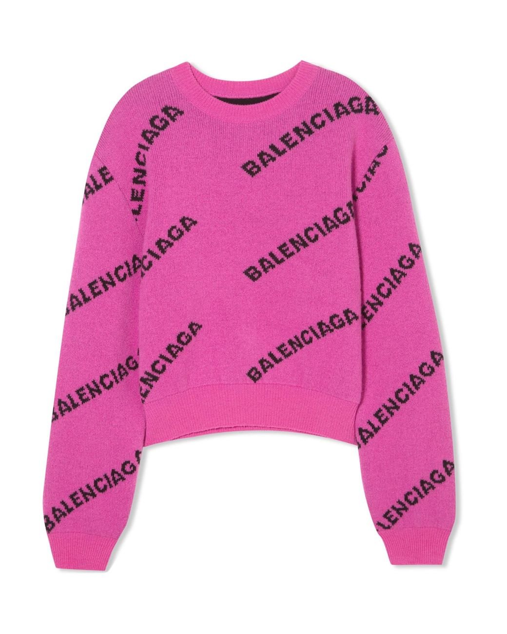 balenciaga pink sweater