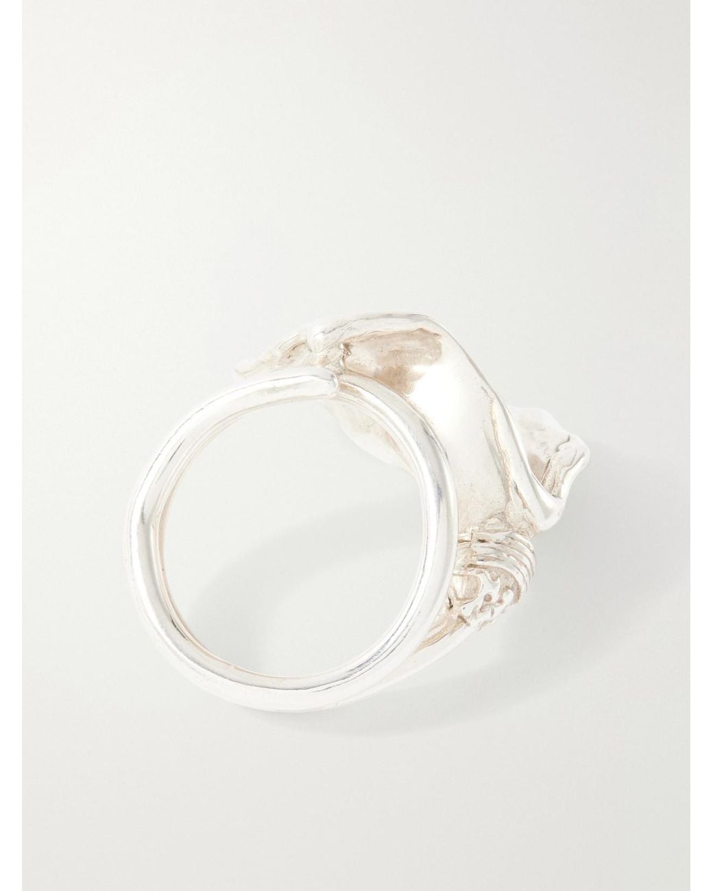 Le Sundial Natural Veil 925 Sterling Ring