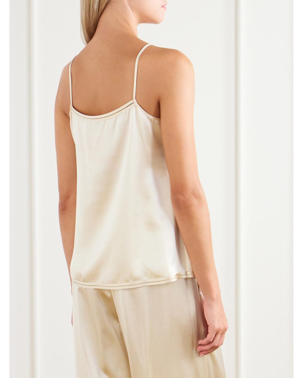 Joseph Natural Gaia Silk-Satin Camisole