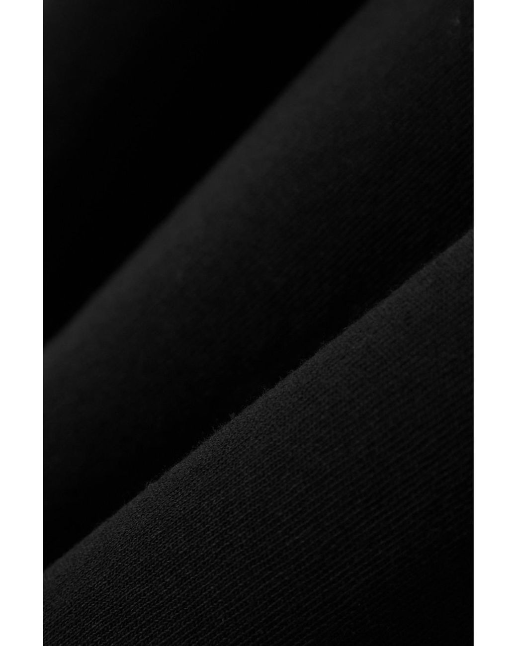 Nili Lotan Black Brady Distressed Cotton-Jersey T-Shirt