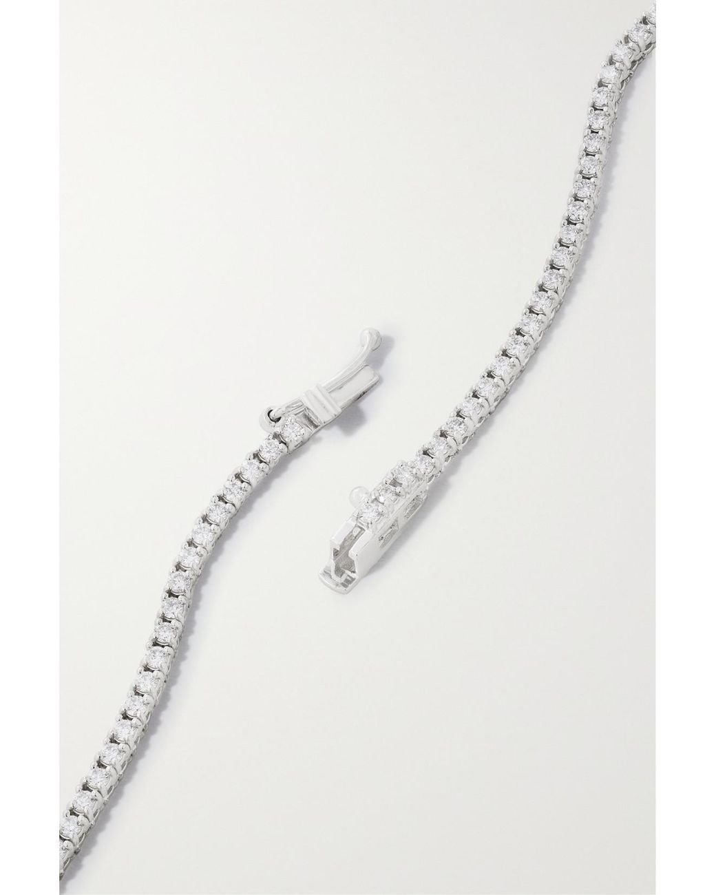 Mizuki White Eve 18-Karat, Pearl And Diamond Necklace