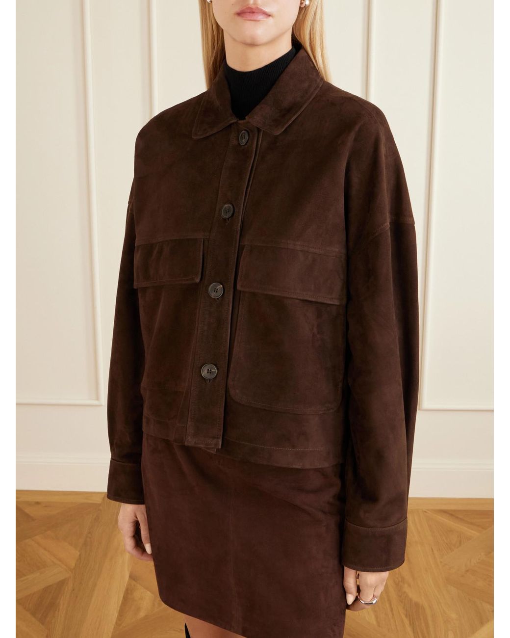 Arma Brown Miri Suede Jacket