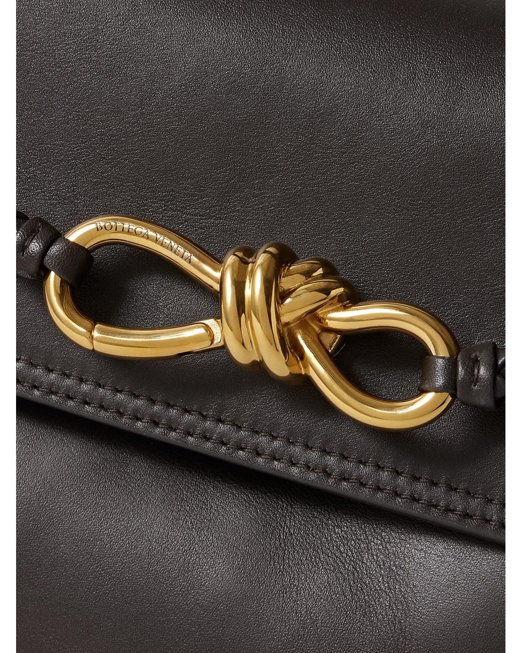 Bottega Veneta Black Ciao Ciao Small Leather Tote