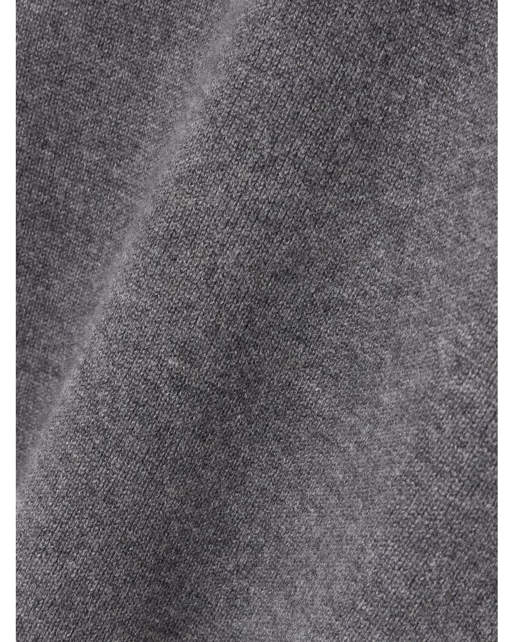 Lisa Yang Gray Clare Cashmere Mini Skirt