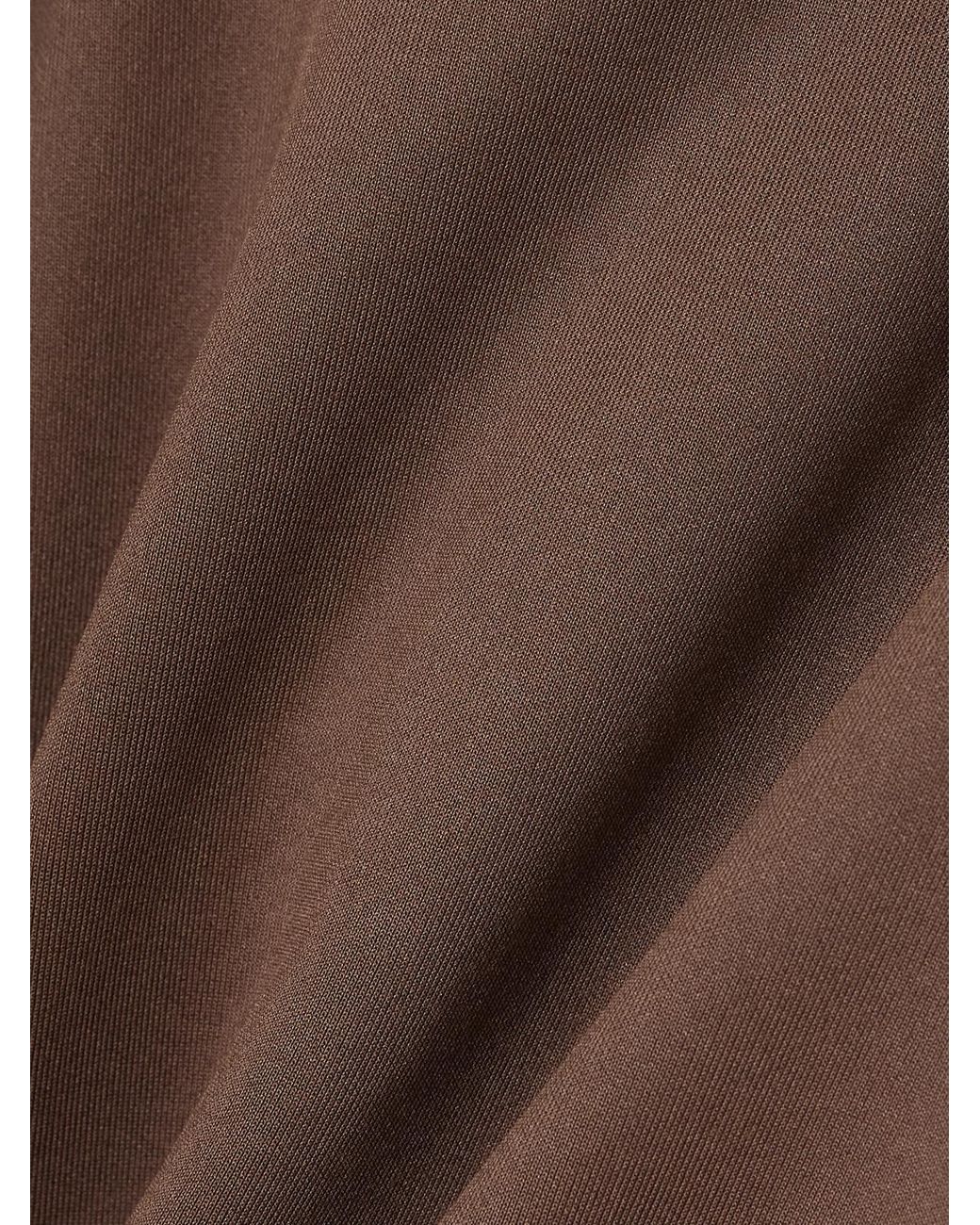 The Park Brown Thea Scuba Top