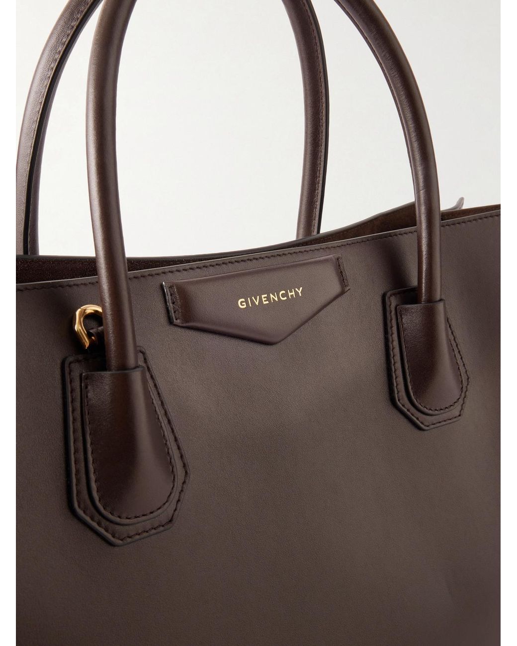 Givenchy Brown Antigona Catchall Medium Leather Shoulder Bag