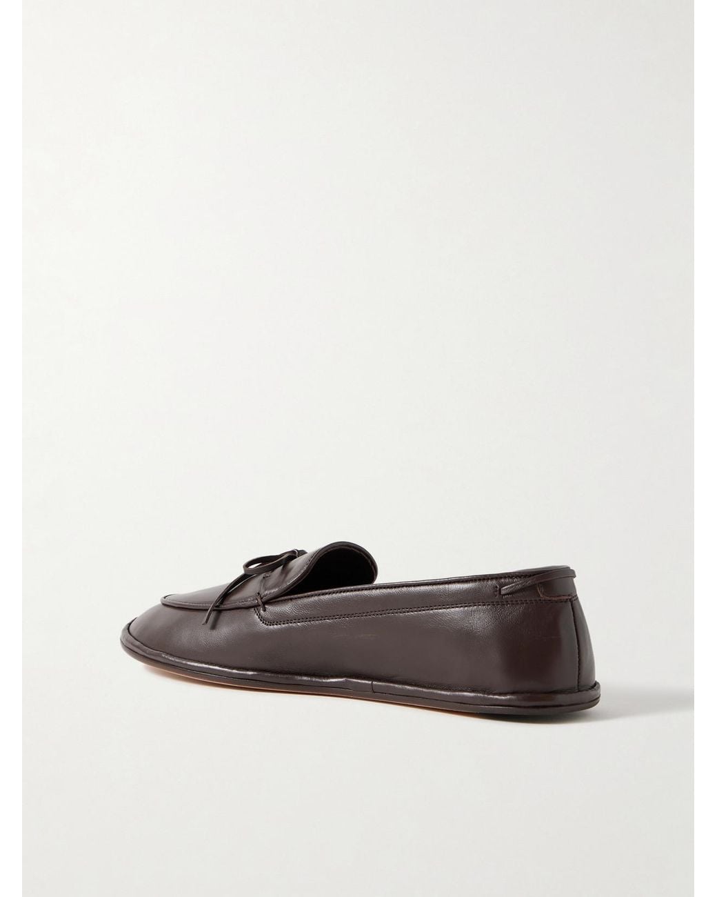 Emme Parsons Brown Parker Leather Loafers