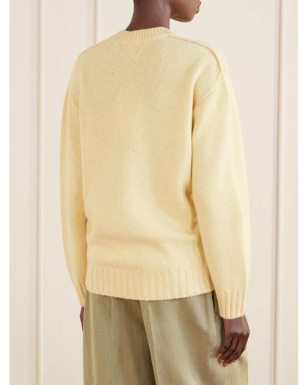 Bottega Veneta Natural Cashmere Sweater