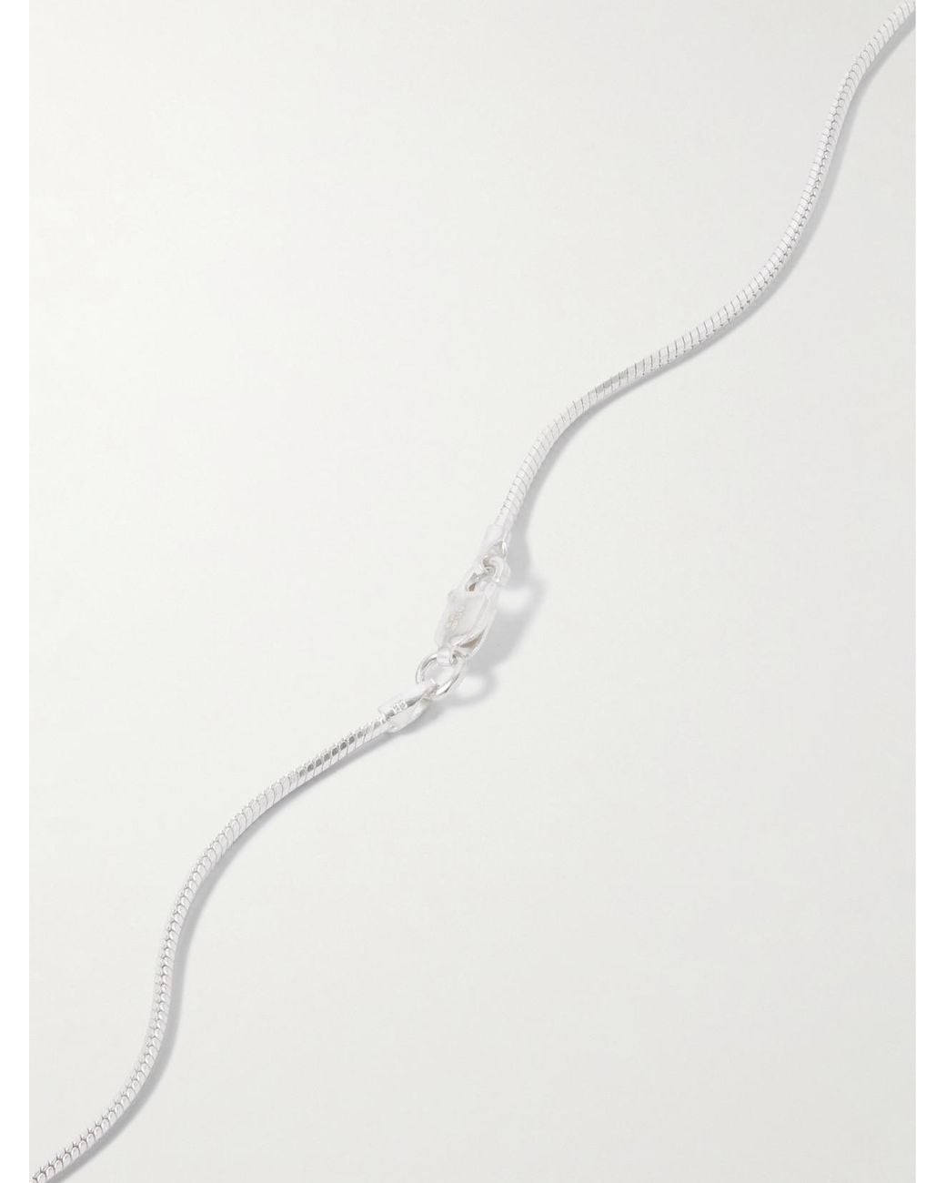 Loren Stewart White Remier Sterling Pearl Necklace
