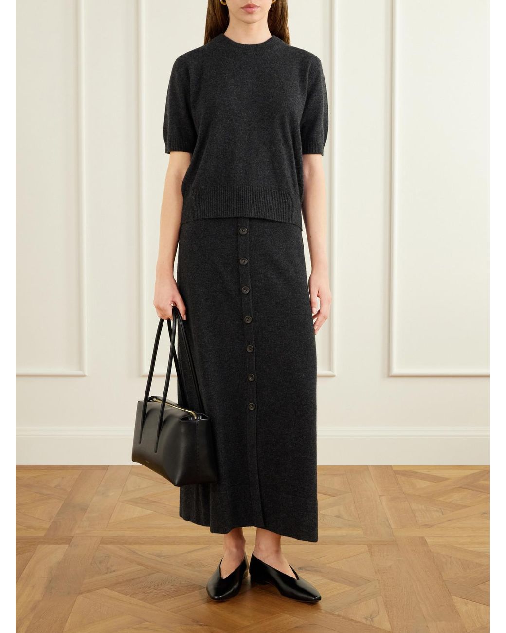 Altuzarra Black Otto Cashmere Sweater
