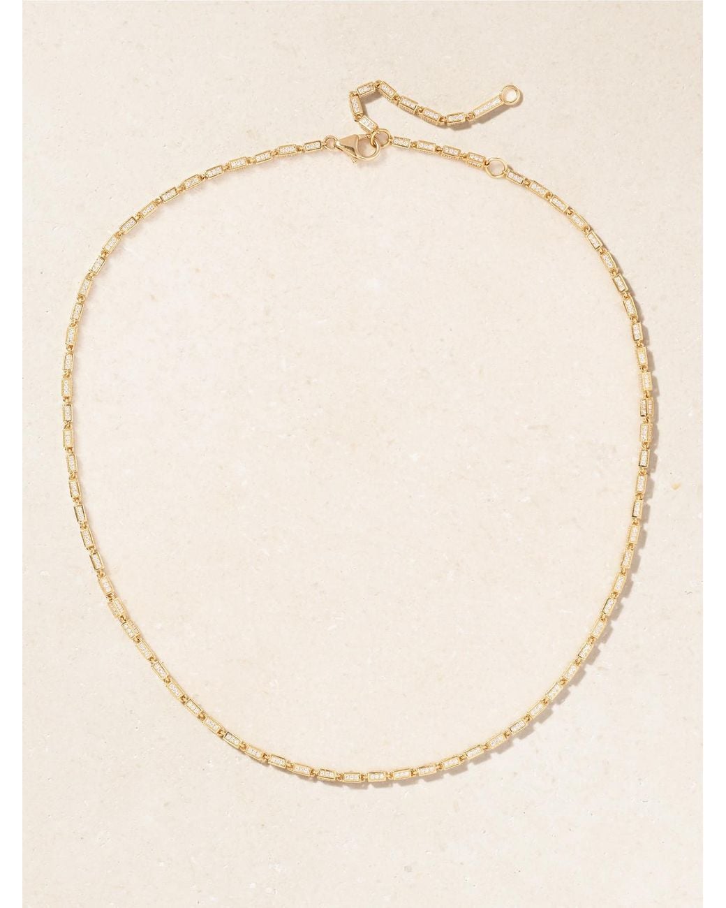 Suzanne Kalan Natural 18-Karat Diamond Necklace