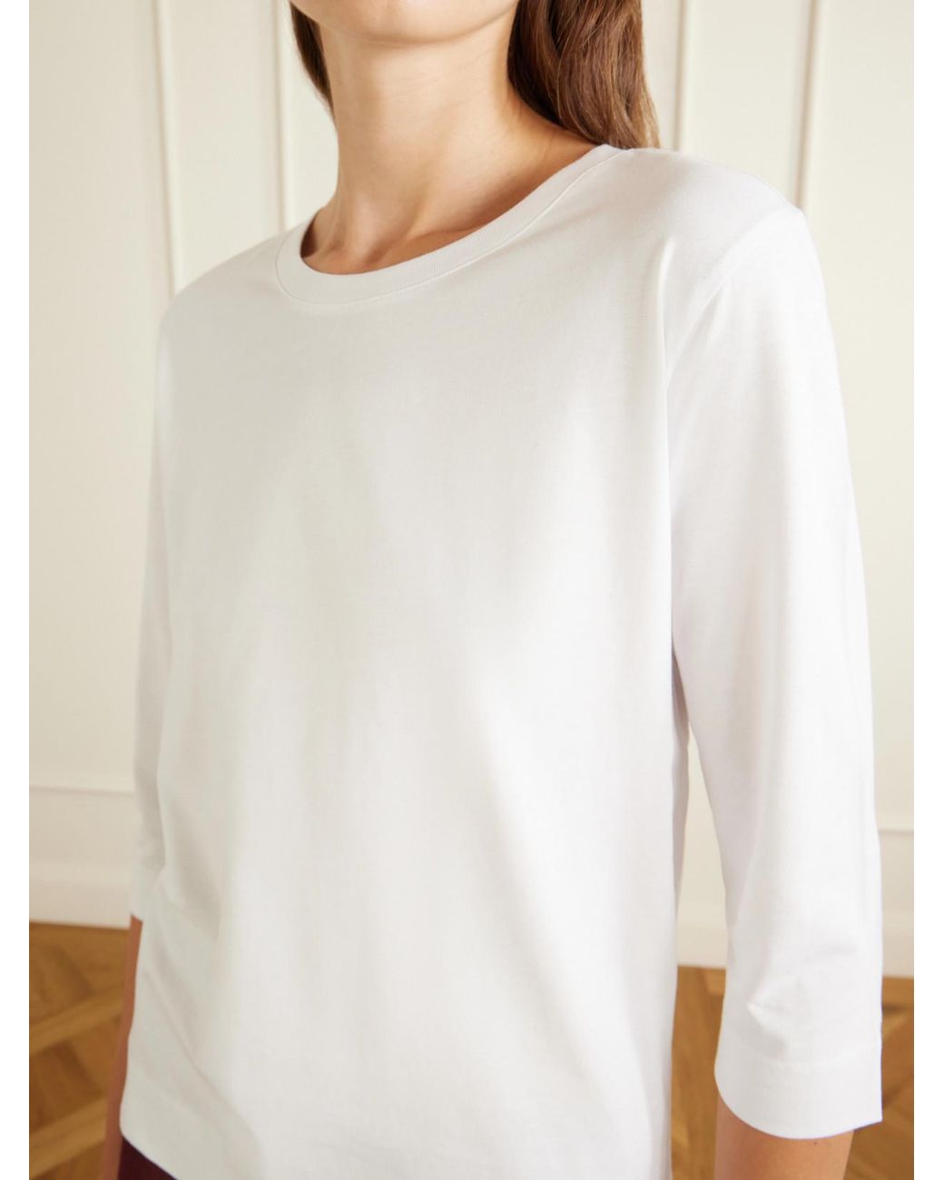 Dries Van Noten White Cotton T-Shirt