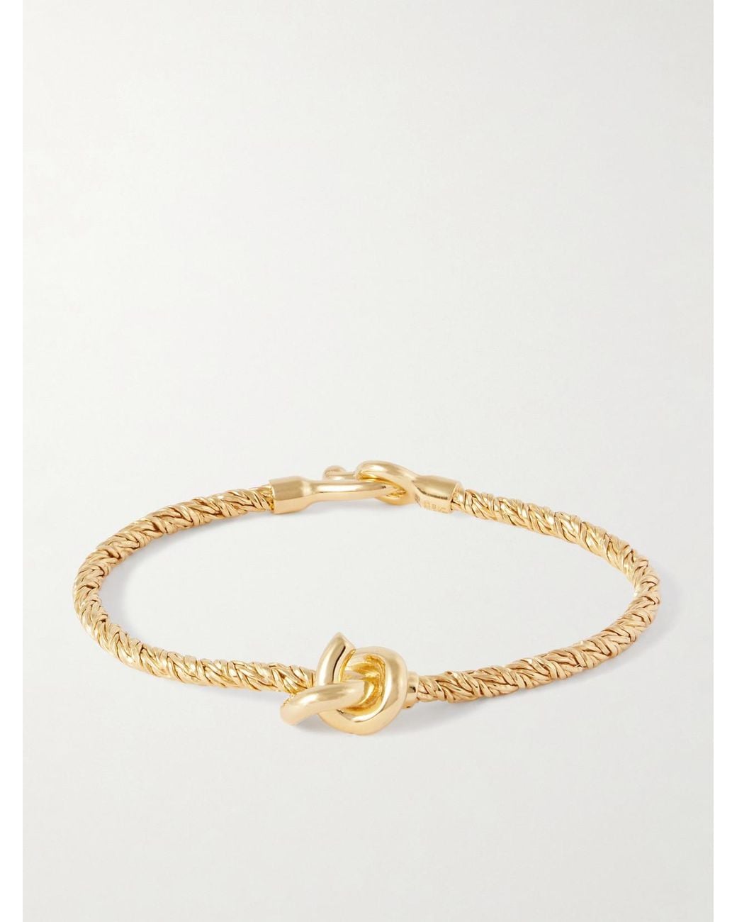 Bottega Veneta Natural Plated Bracelet