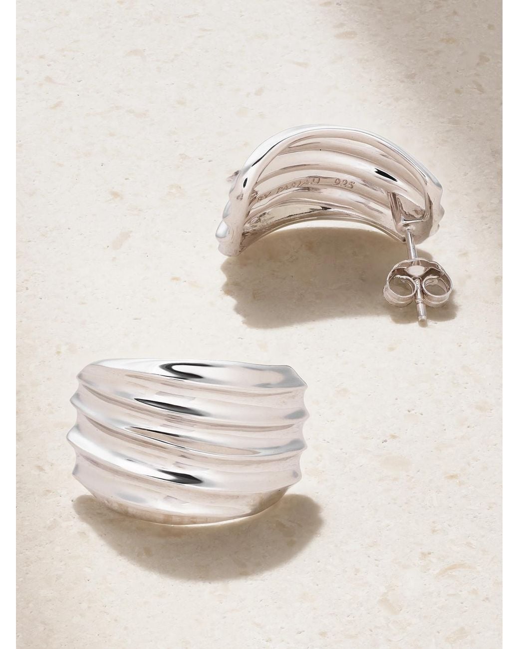 BY PARIAH Natural Flux Recycled Sterling Earrings