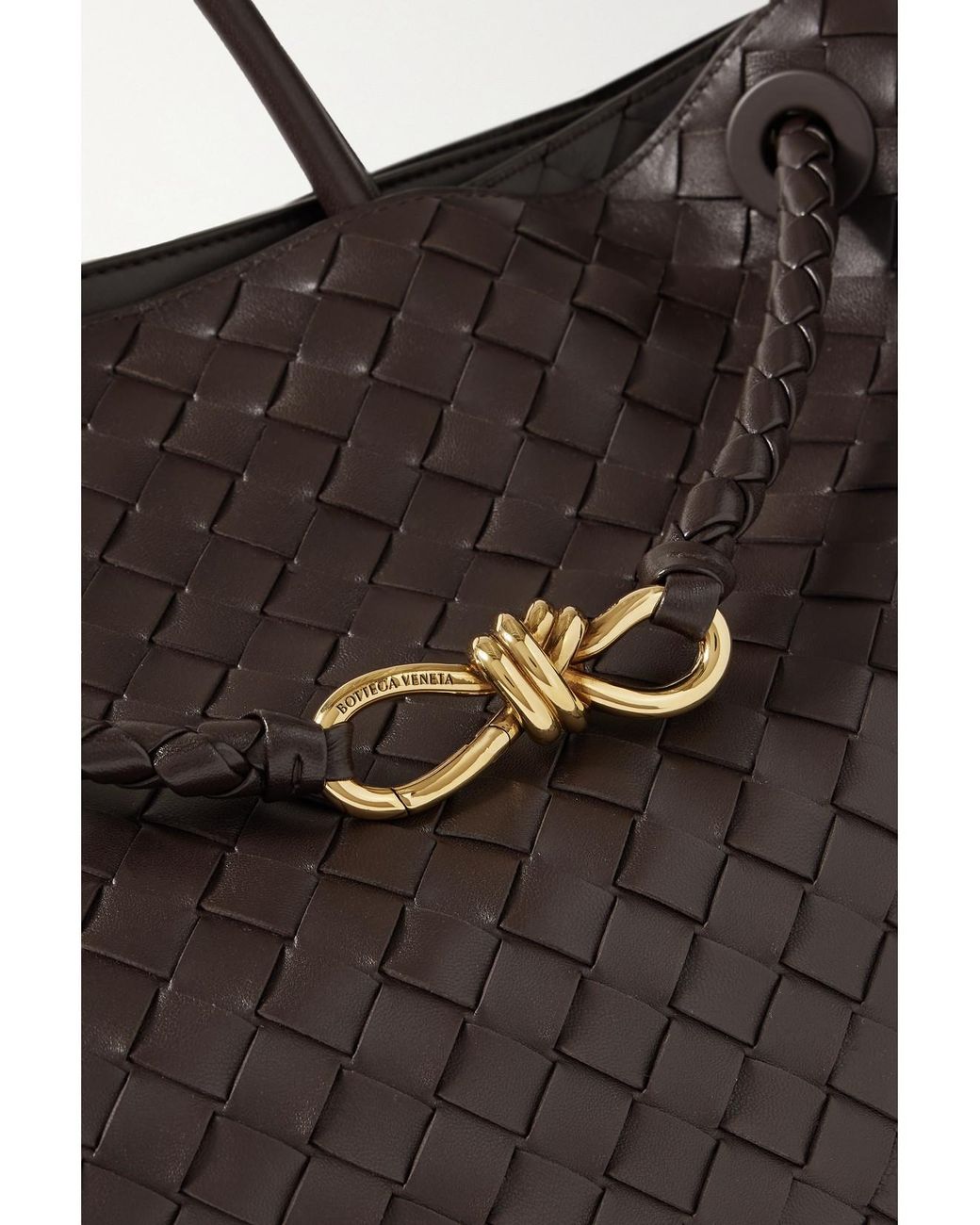 Bottega Veneta Black 'Andiamo Large' Tote Bag