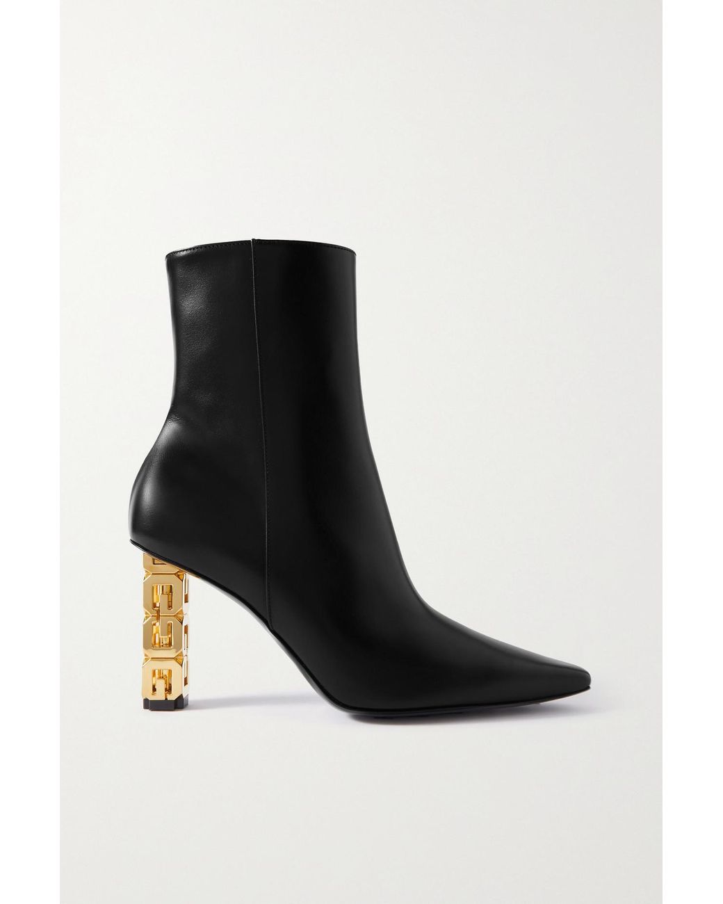 Givenchy embellished top leather boots