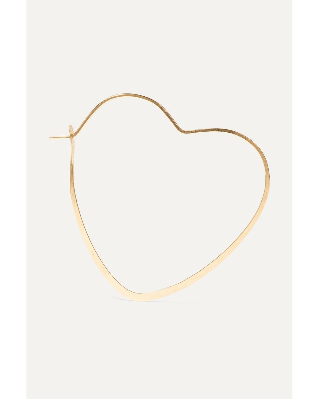 Melissa Joy Manning Metallic 14-Karat Hoop Earrings