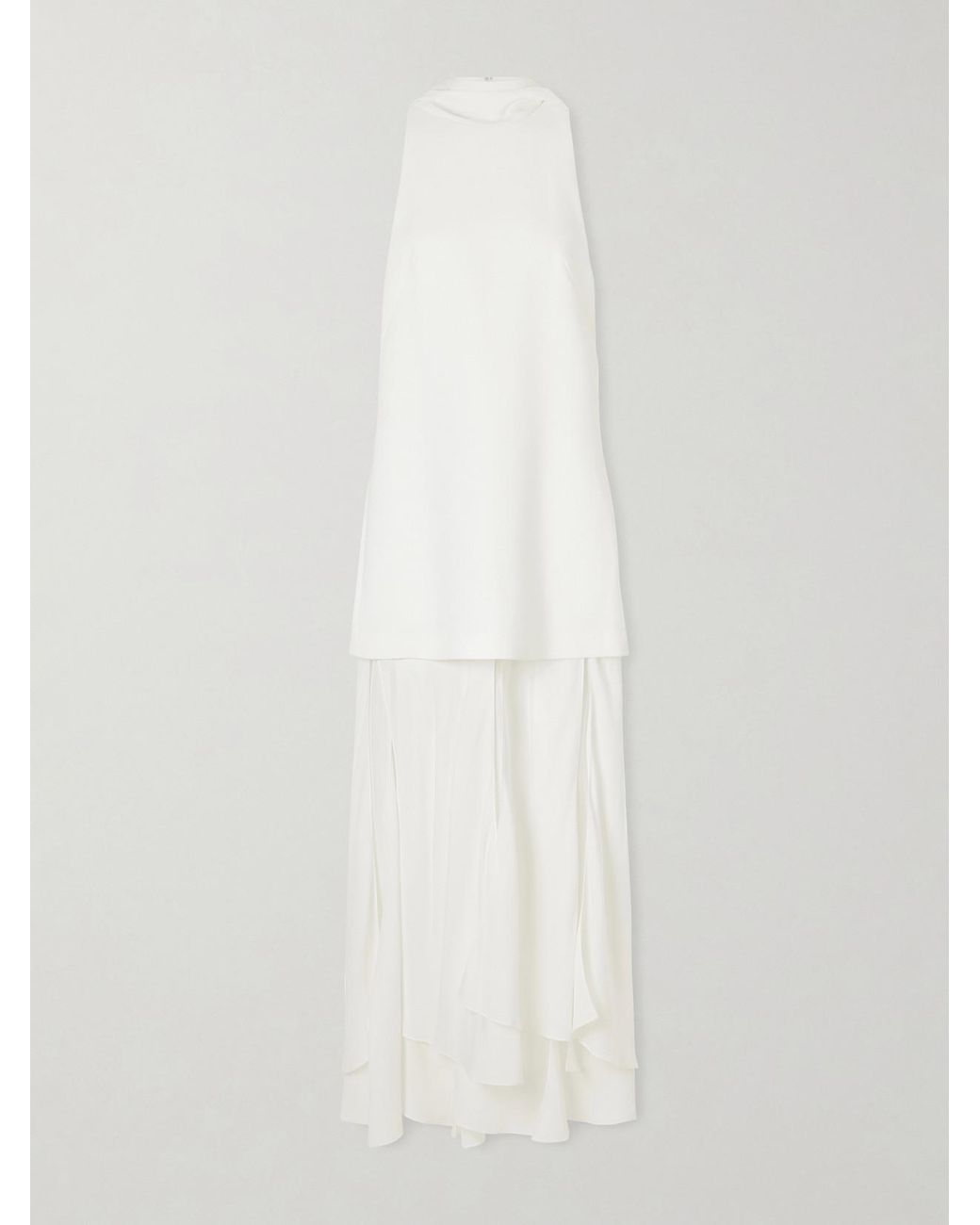 Brandon Maxwell White Dress