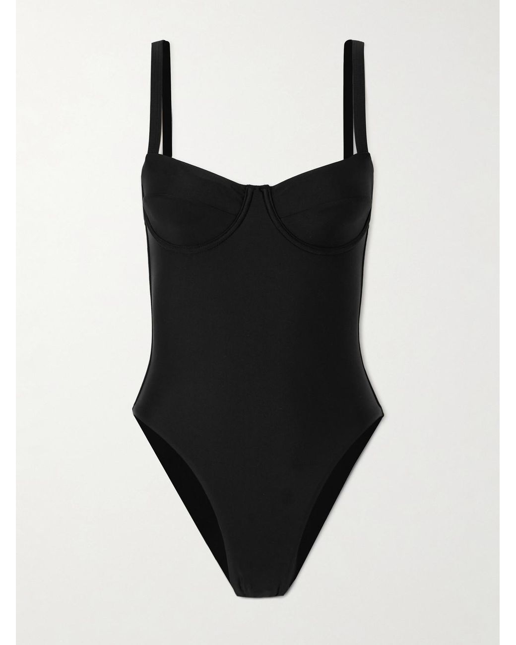 Matteau Black Underwired Swimsuit