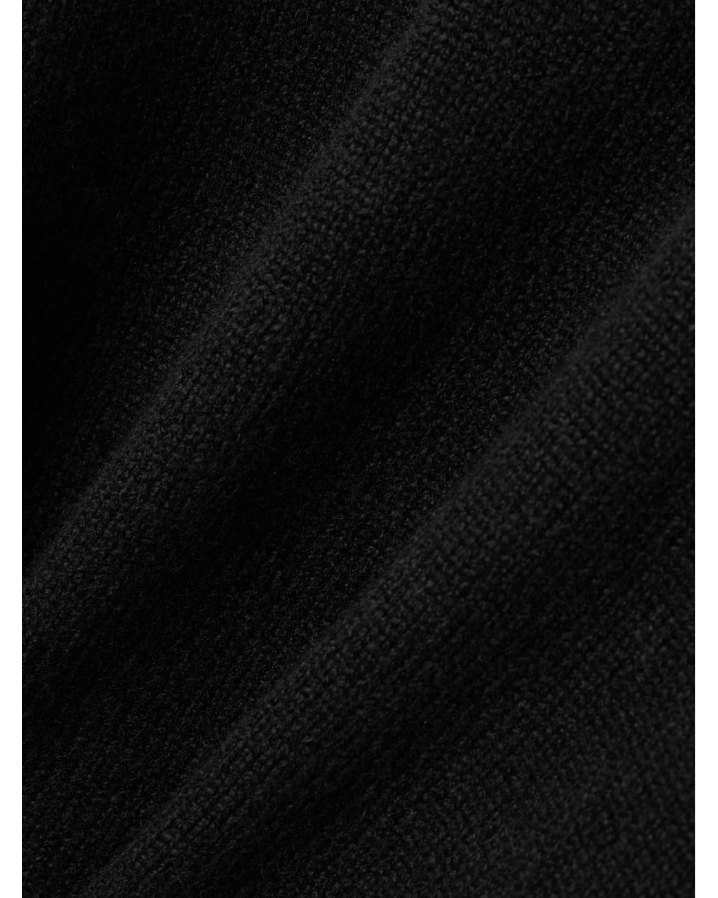 Khaite Black Leta Cashmere Sweater