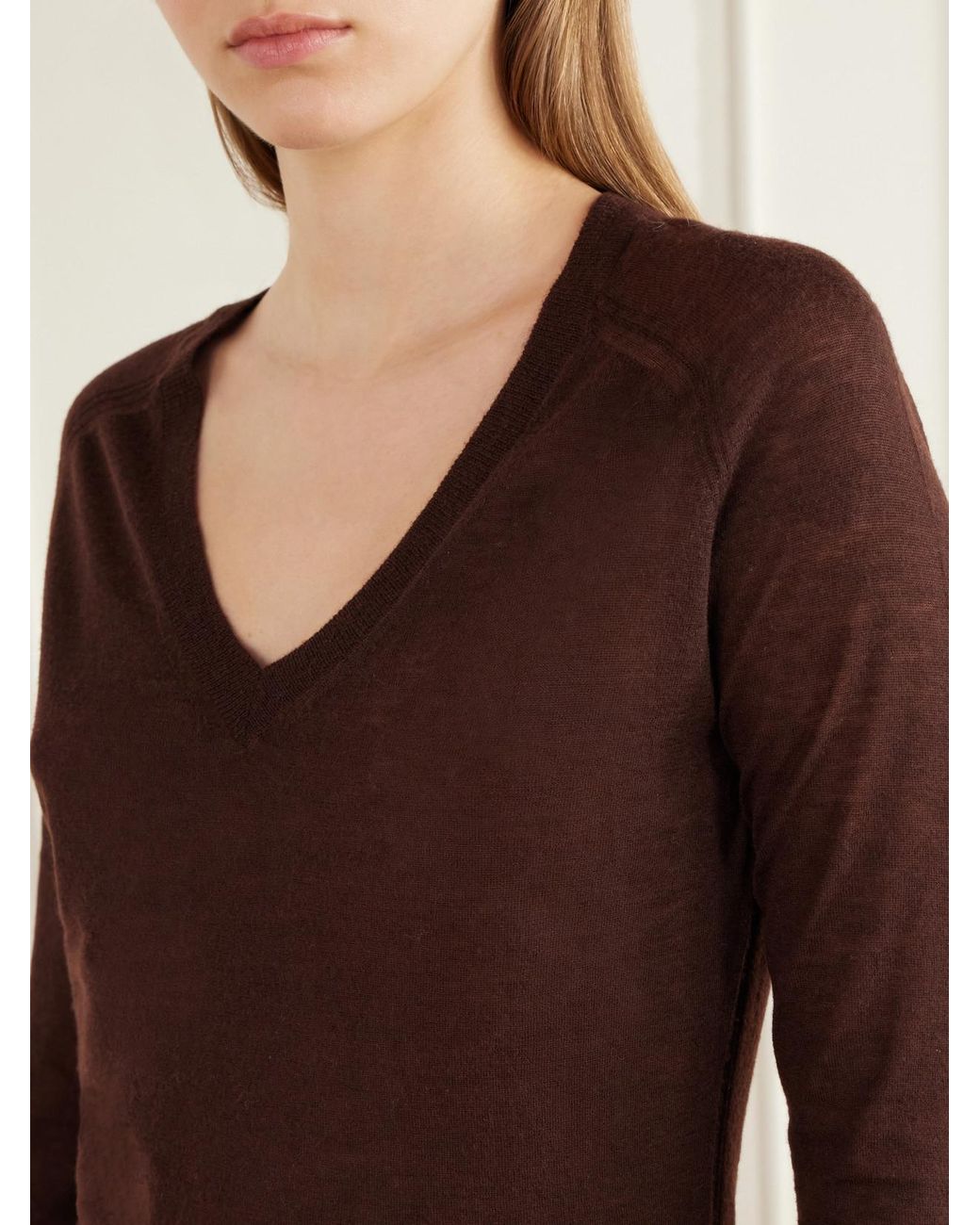 Joseph Brown Cetus Cashair Cashmere Sweater