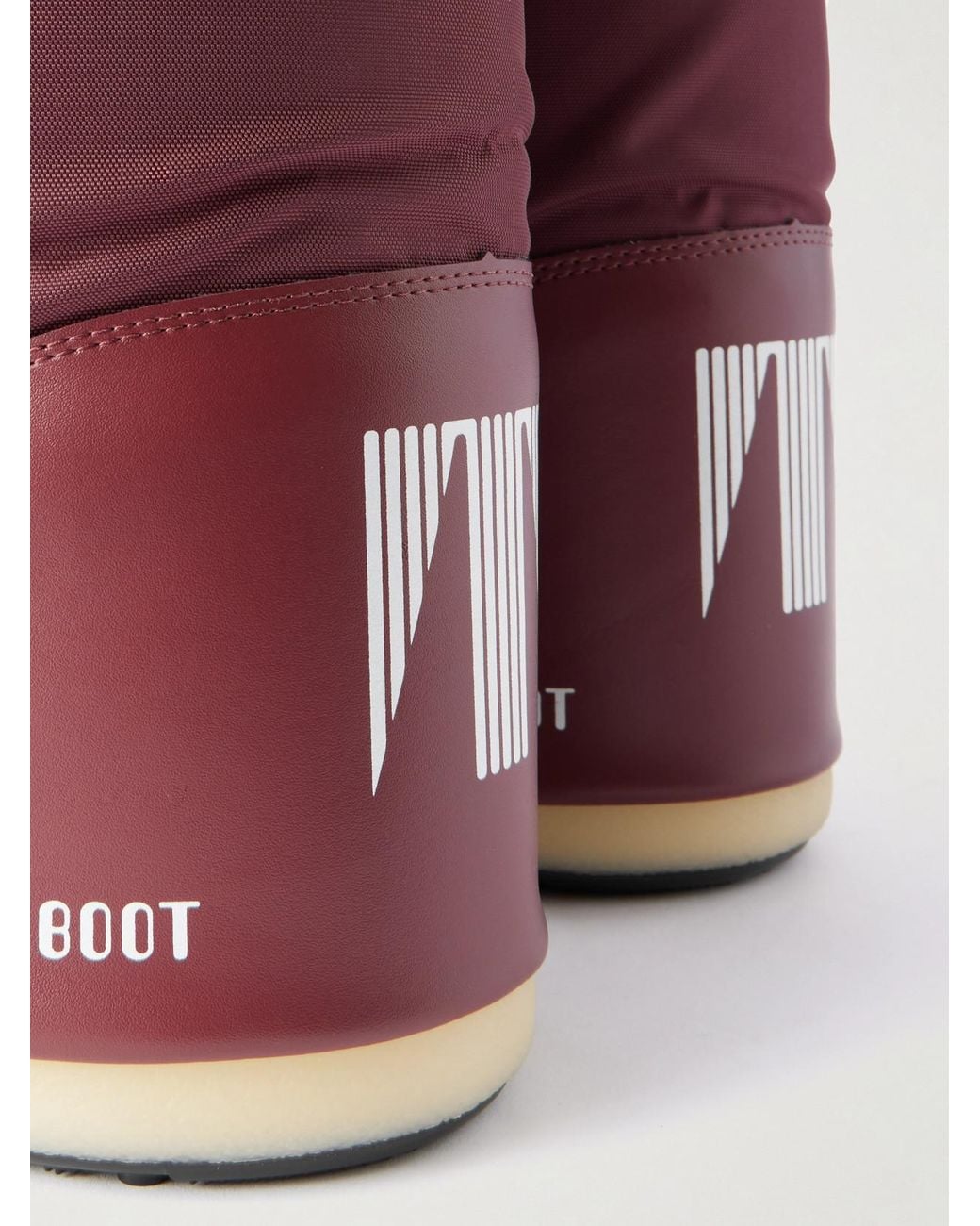 Moon Boot Red Icon Shell Snow Boots