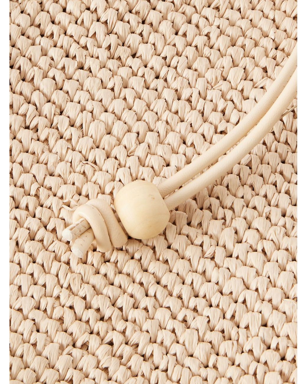 Loeffler Randall Natural Kylie Woven Raffia Pouch