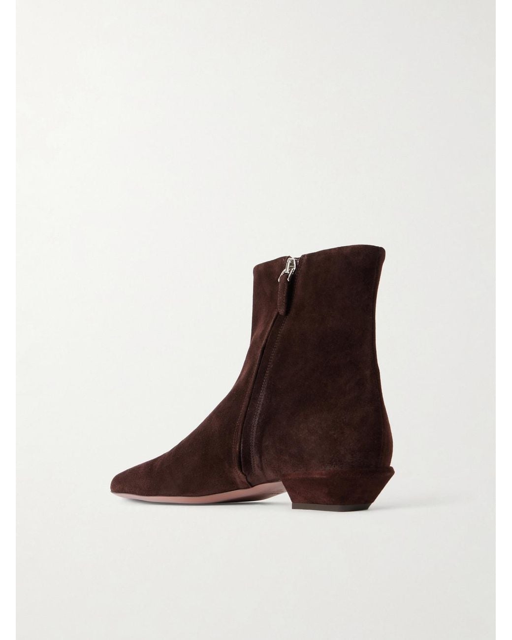 Paris Texas Brown Bettina 25 Suede Ankle Boots