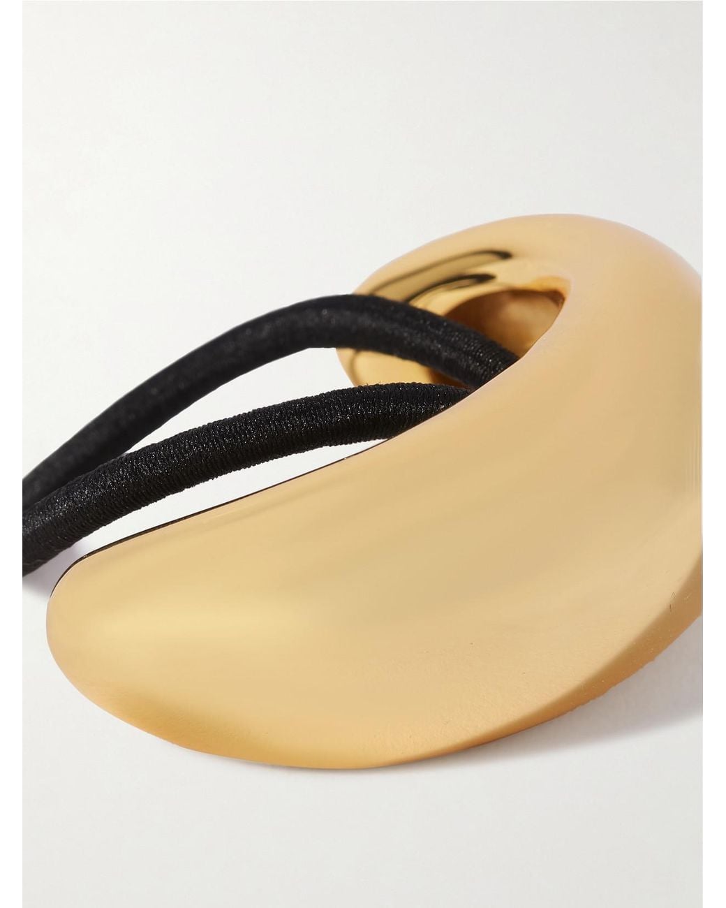 LIE STUDIO Metallic The Thea-Plated Hair Tie