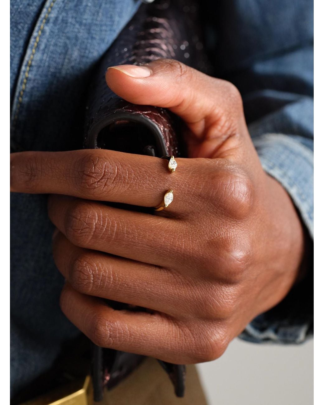 Anita Ko Natural Orbit 18-Karat Diamond Ring