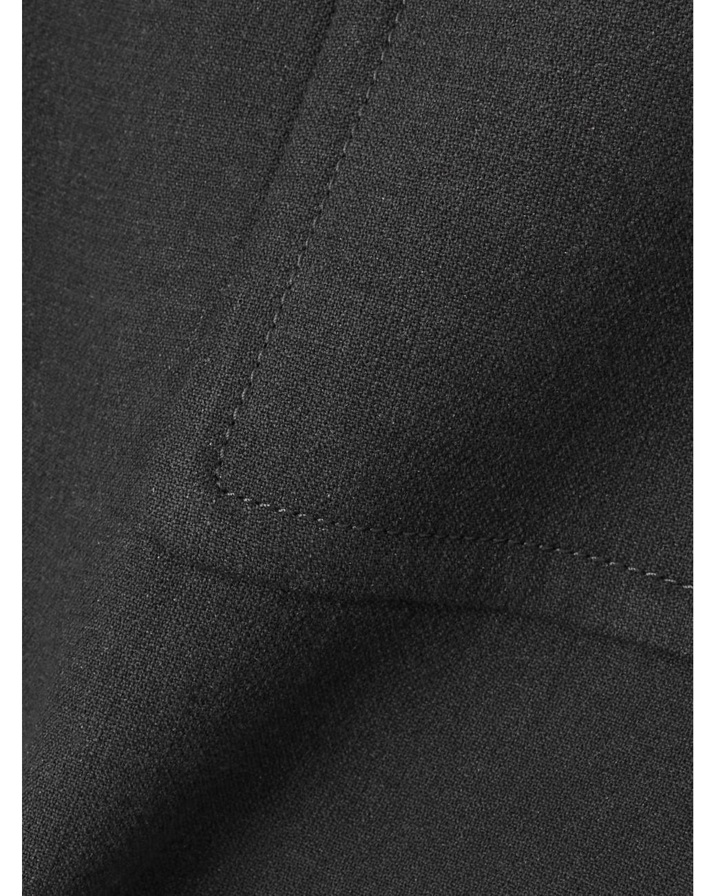 Bottega Veneta Black Woven Mini Skirt
