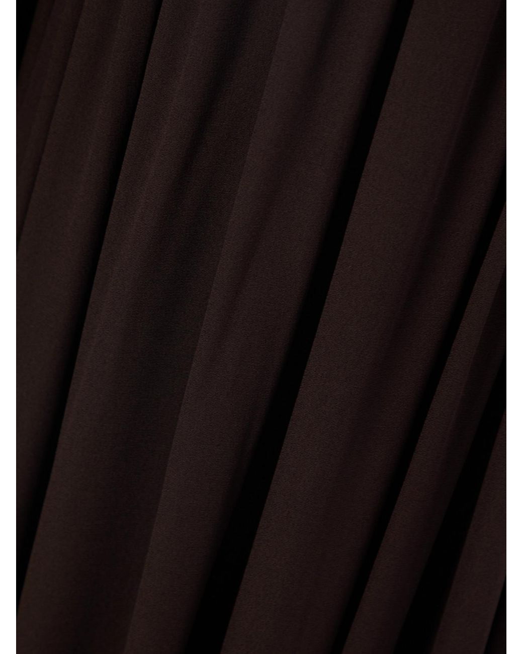 Alaïa Black Pleated Crepe Balloon Pants