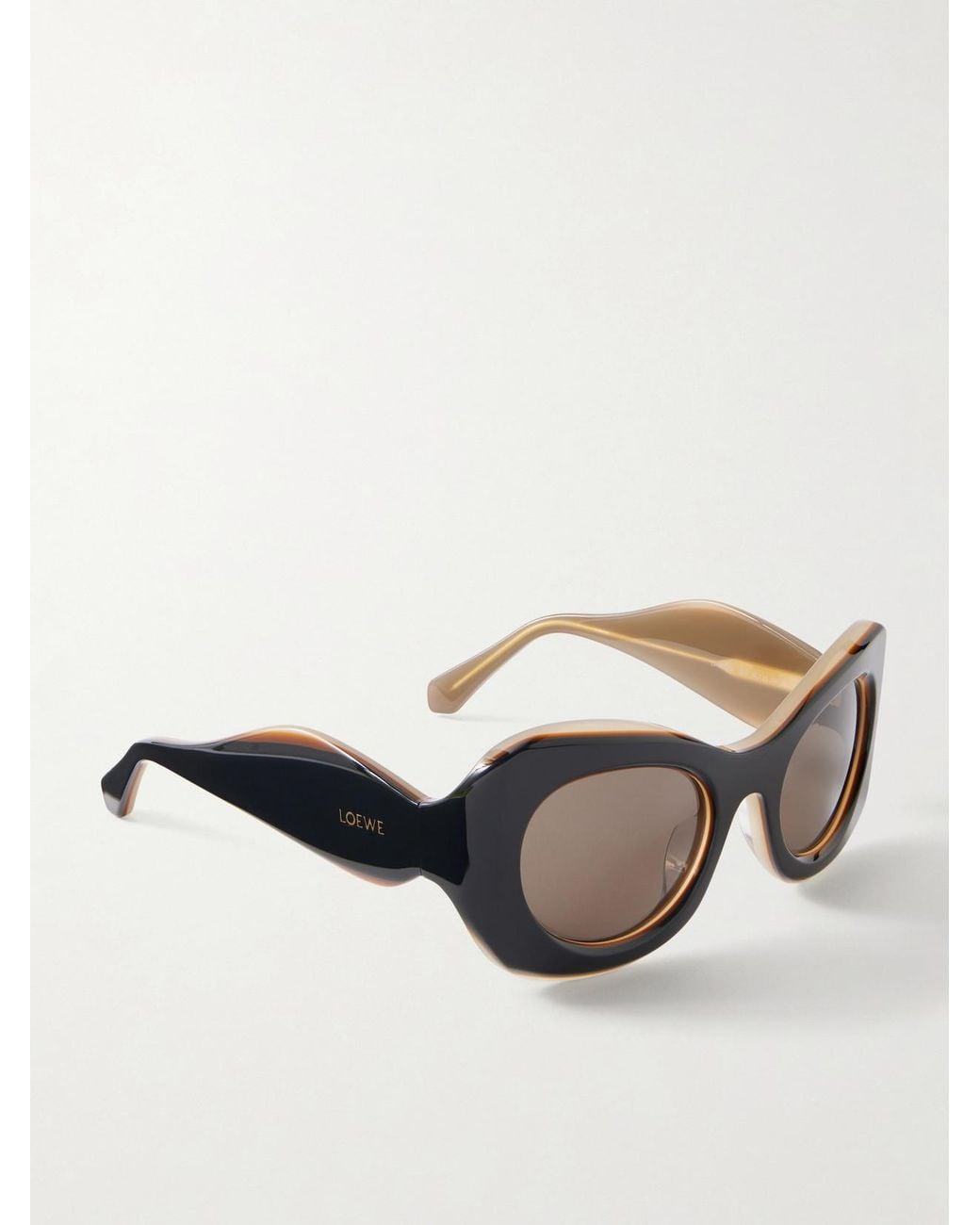 Loewe Black Paula's Ibiza D-Frame Acetate Sunglasses