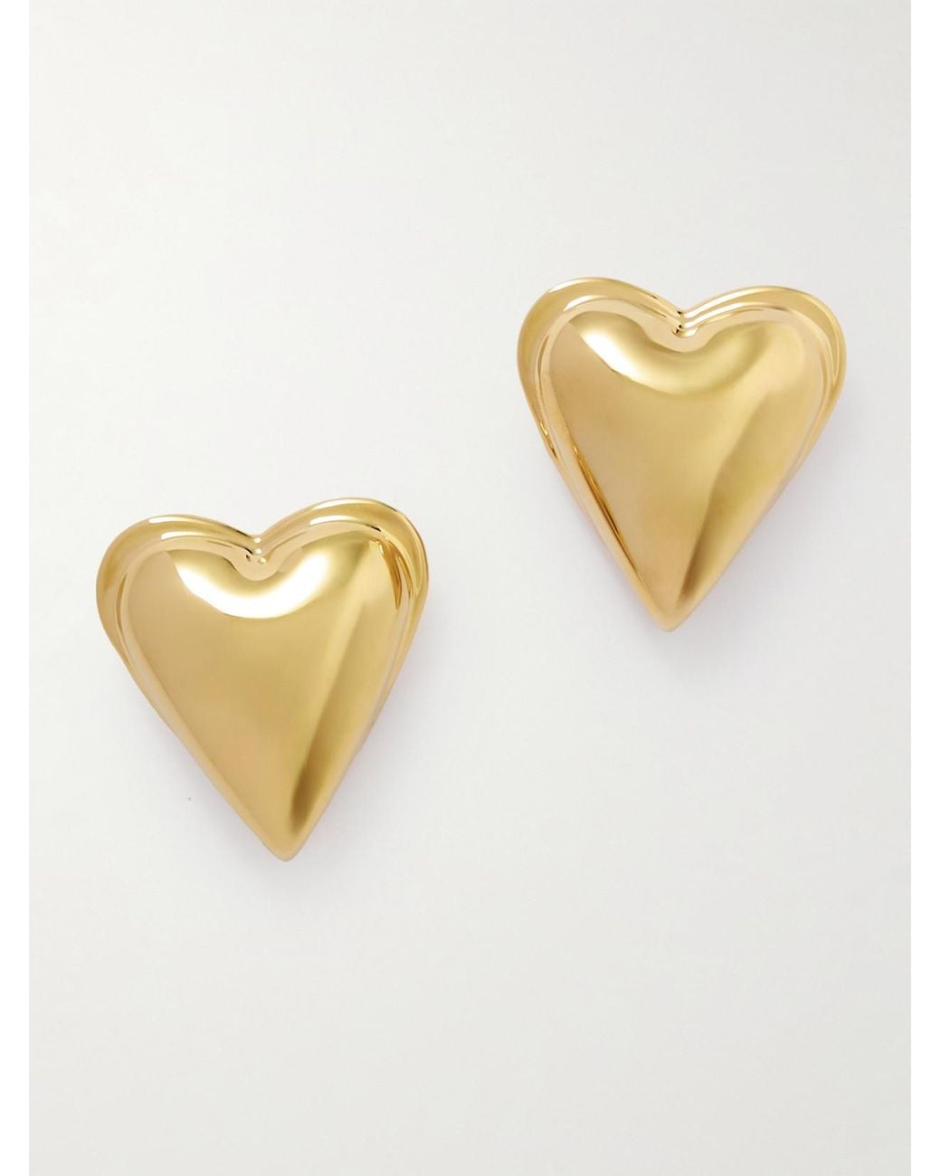 Alaïa White Bombe-Tone Earrings
