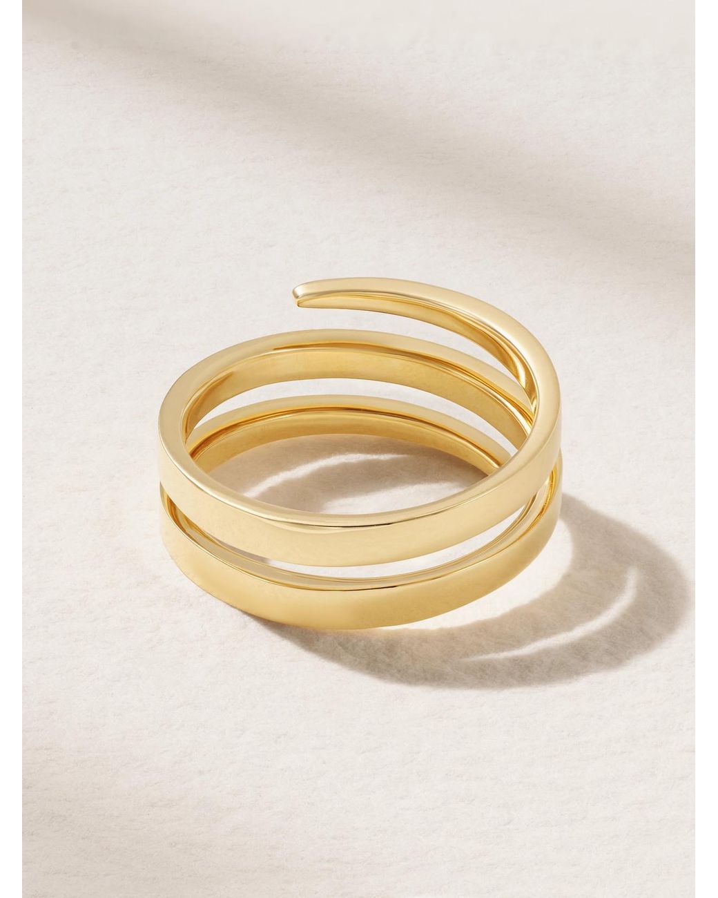 Anita Ko Natural Coil 18-Karat Pinky Ring