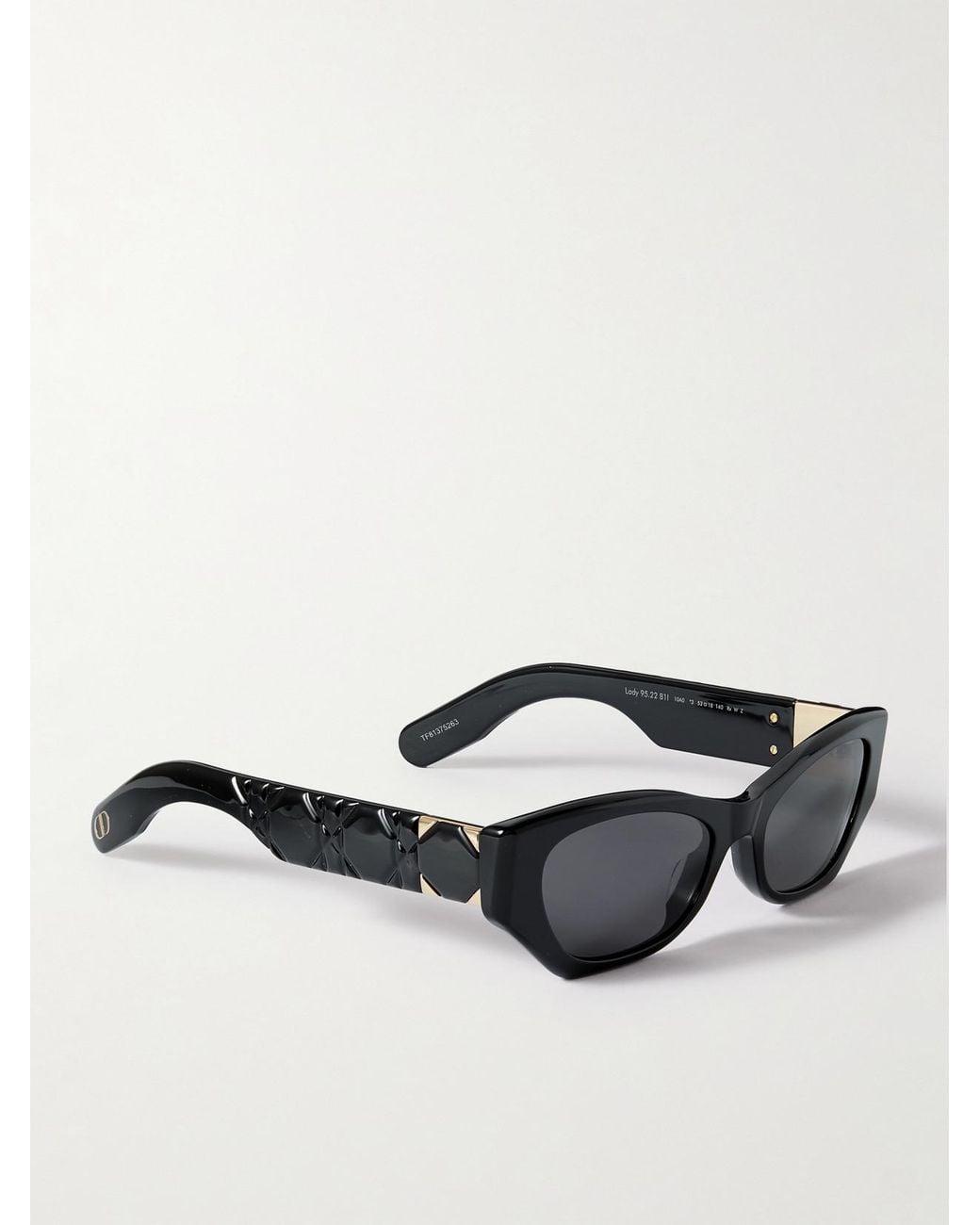 Dior Black Lady 95.22 B1I Cat-Eye Acetate Sunglasses