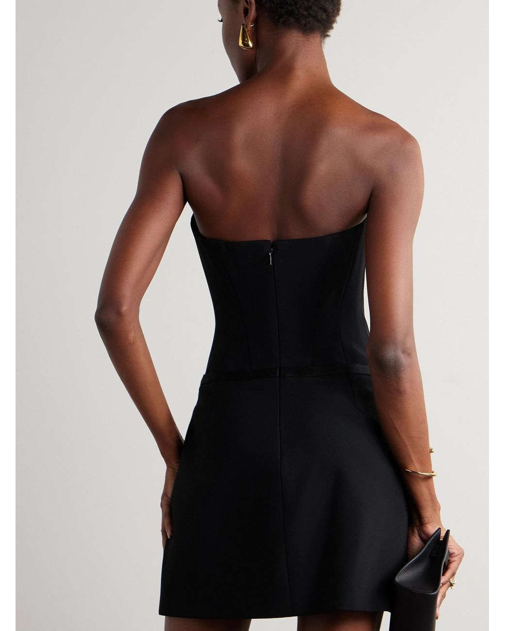 ワンピース VERSACE CADY MINI DRESS Medusa '95 cady minidress in black - Versace | Mytheresa