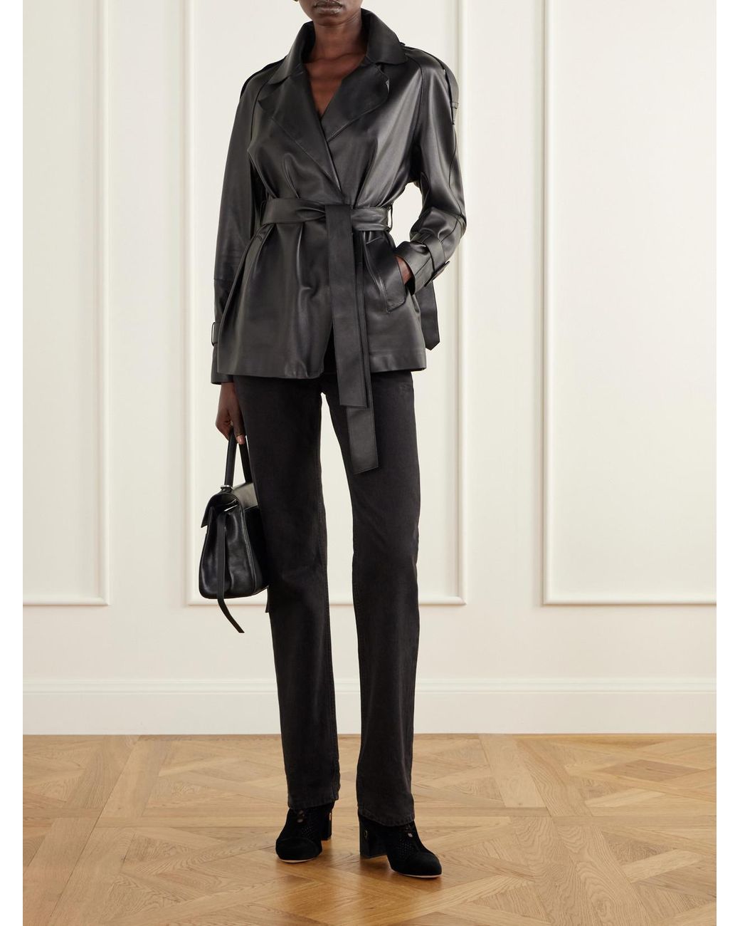 JENNIFER CHAMANDI Black Dan 65 Velvet-Trimmed Mesh Ankle Boots