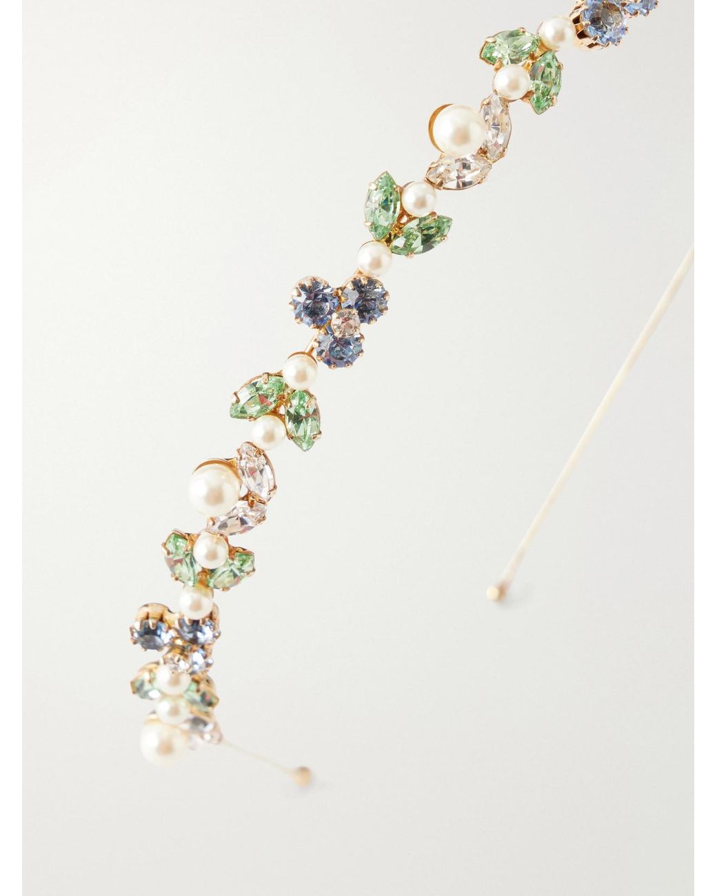 Jennifer Behr White Vivienne Headband