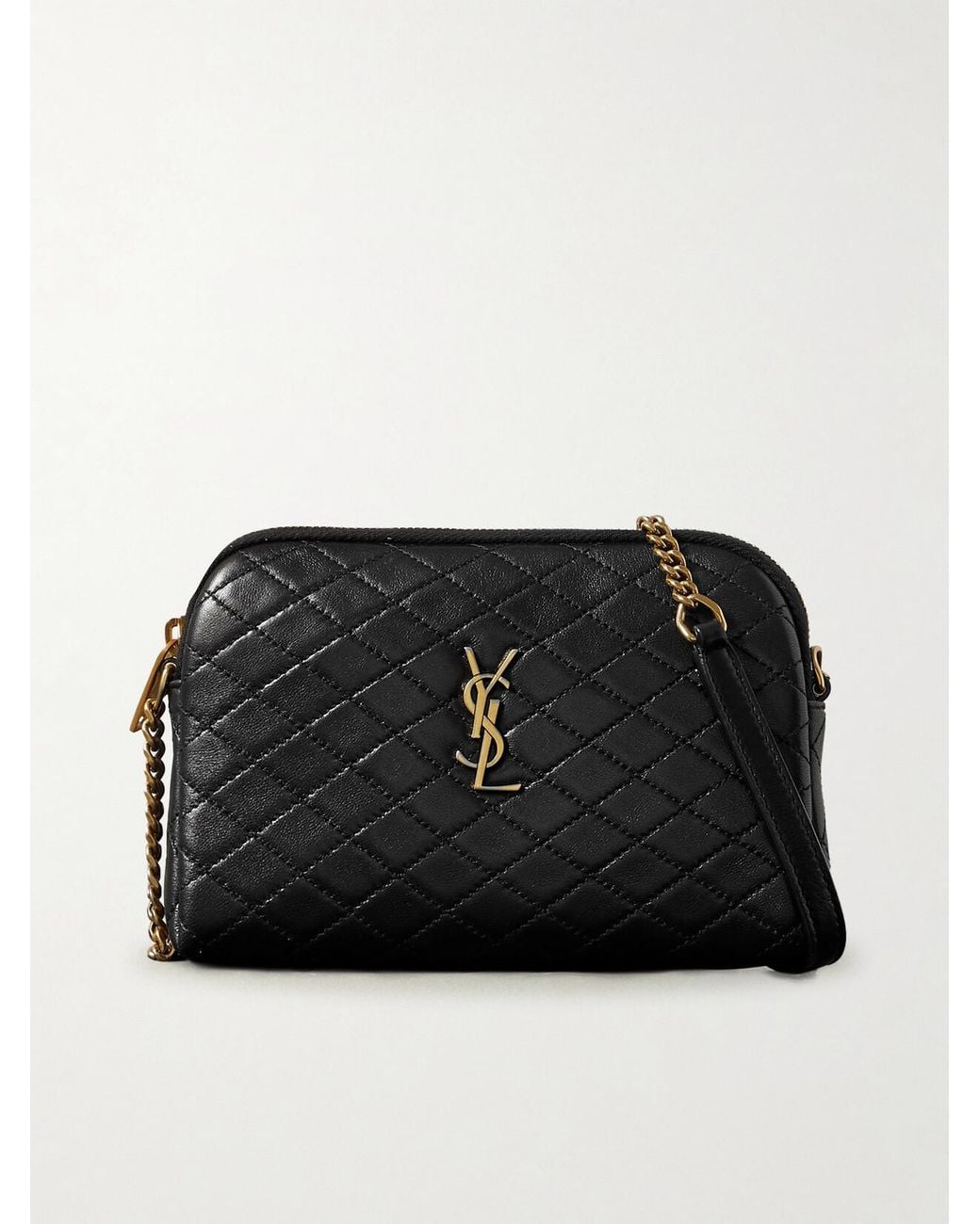 Saint Laurent Black ‘Gaby’ Shoulder Bag