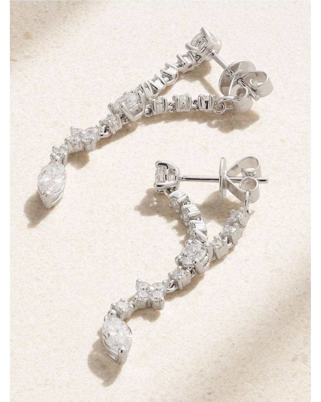 Anita Ko Natural Vivi 18-Karat Diamond Earrings
