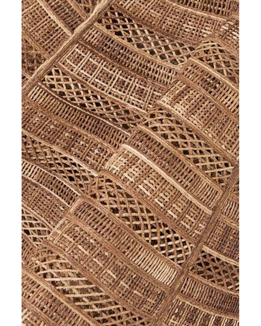 knee length dresses for ladies Dolce & Gabbana Brick-Stitched Crochet Mini Dress main image 1