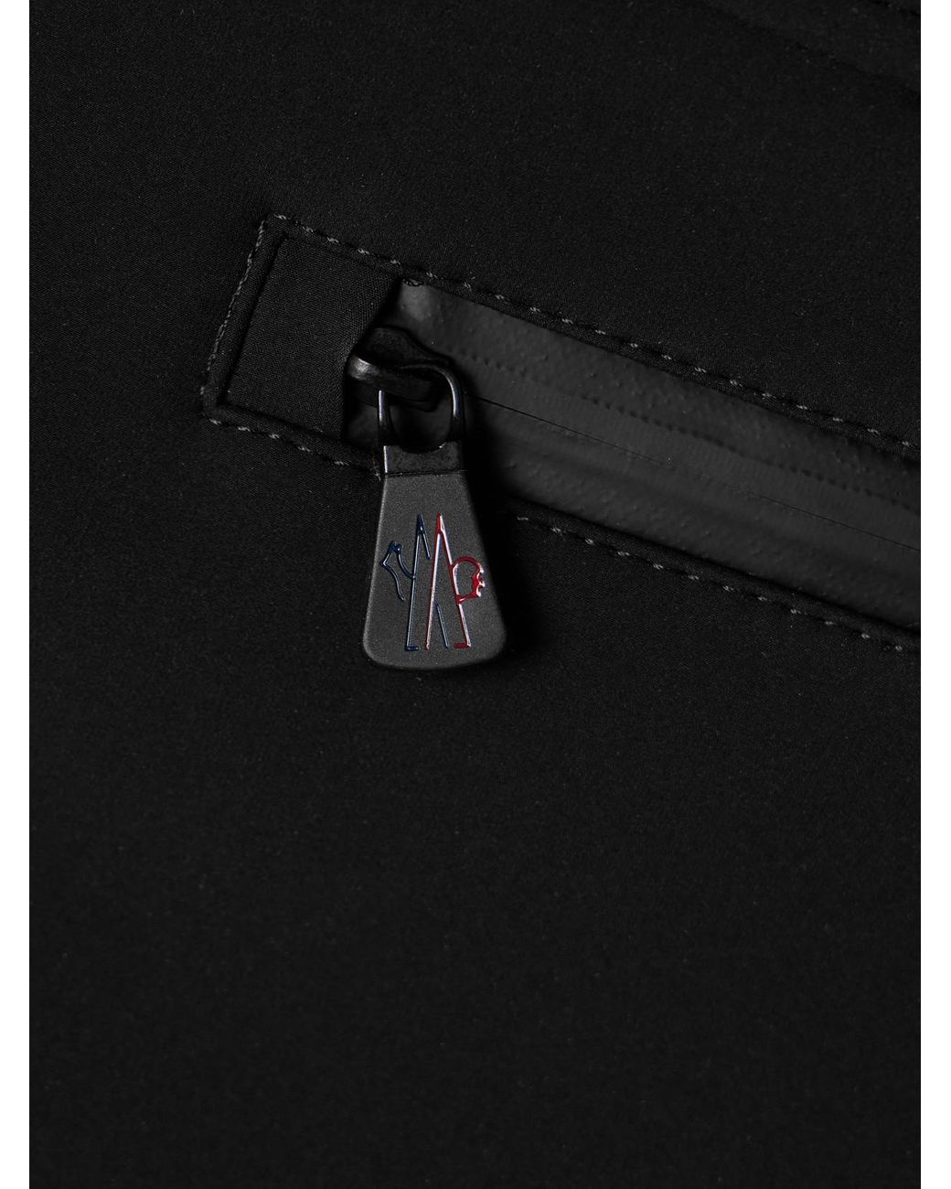 Moncler Black Paneled Shell Flared Ski Pants